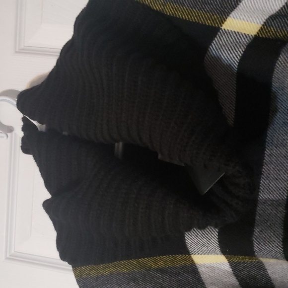 Fraas Tartan Cowl neck poncho NWT - Picture 3 of 8